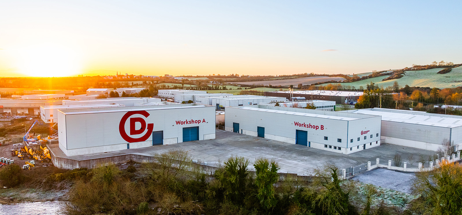 Modular manufacturing facility in Kells enabling high-volume MEP fabrication for faster, safer and more efficient project delivery.