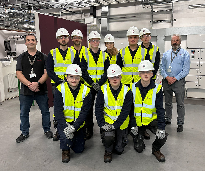 Inclusive apprenticeship programme with structured induction, safety training, and support for confident transition to site work.