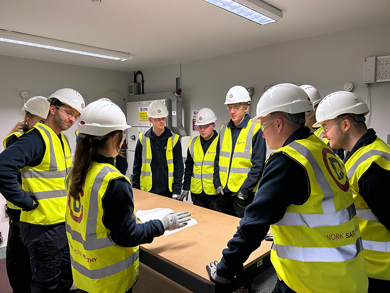 Mentor-led learning with peer support, collaboration tools, and continuous development for apprentices and trainees.